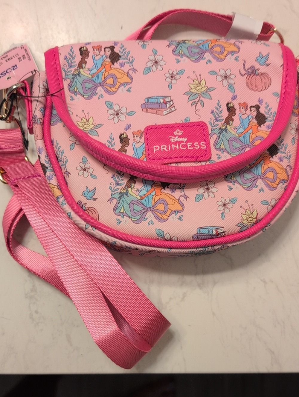 Pink Kids Disney Princess Purse